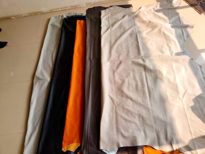 Buff Upholstery leather for furniture and car seats