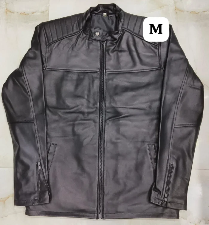 LEATHER JACKET BLACK