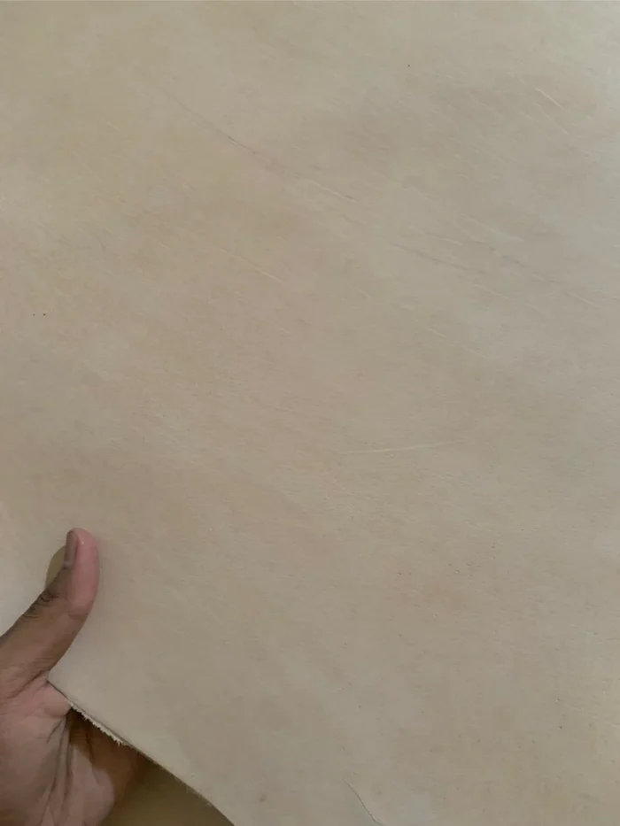 Buff Vegetable Tanned Leather